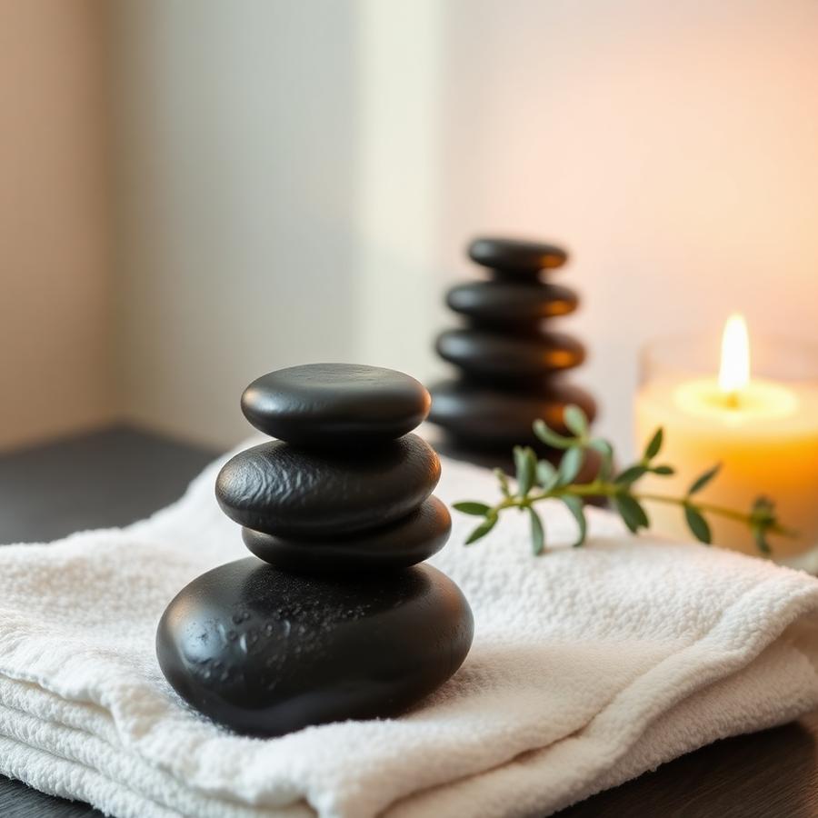 Hot stone ritual